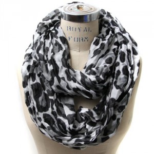 leopard scarf