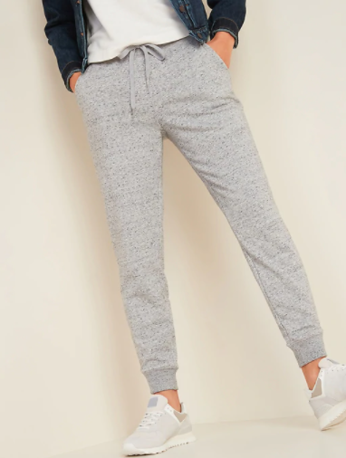 womens tall white joggers