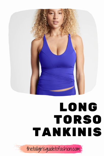 long torso tankini tops